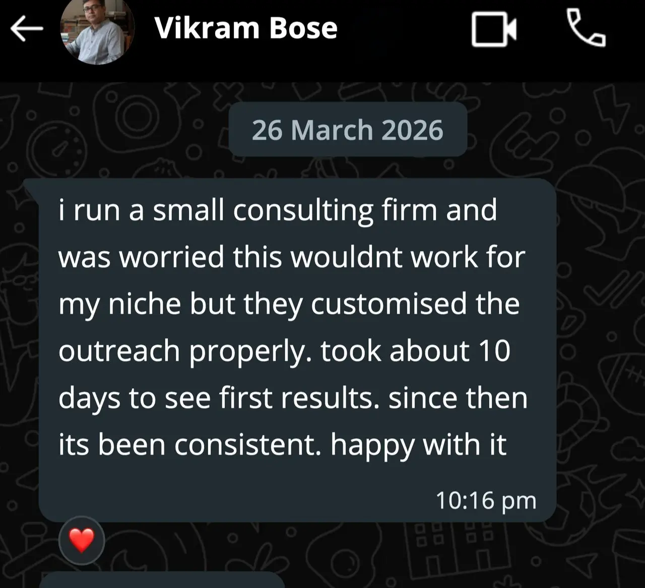 Client result